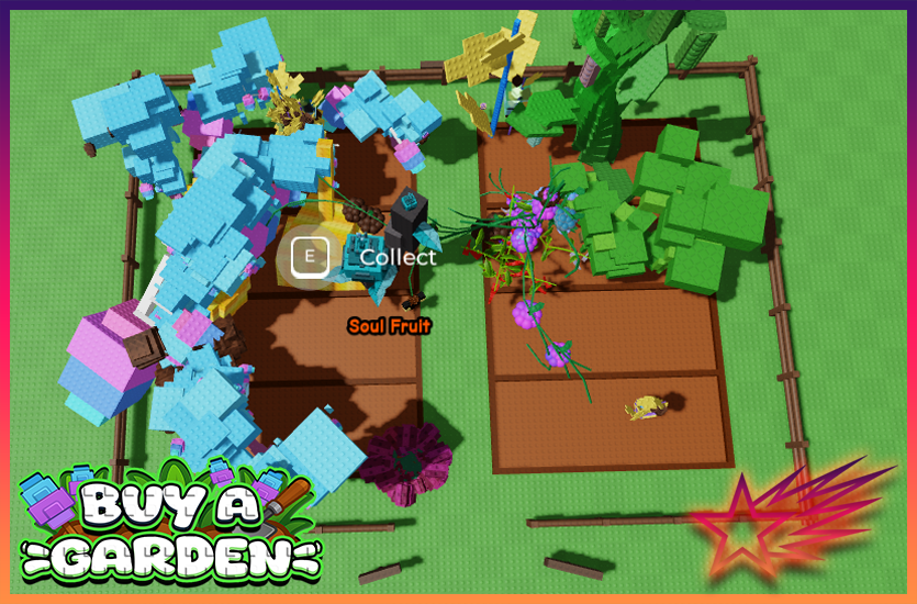 9 CANDY BLOSSOM TREES & GIANT SOUL FRUIT TREE